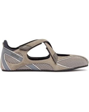 The Attico Flat Floor 01 Ballerinas - Grey