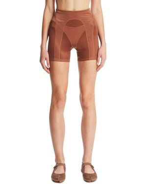 Nike Skims High-Waisted Shorts - Orange