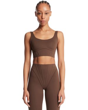 Nike Skims Longline Top - Brown