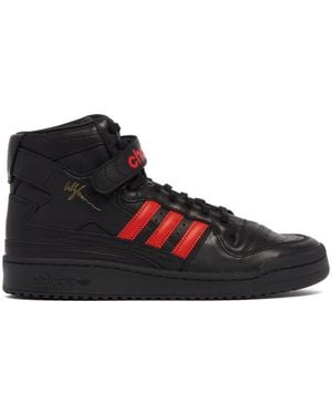 adidas Originals X Willy Chavarria Forum 84 Hi Trainers - Black