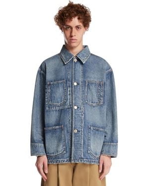 NEEDBY VINTAGE Nikko Denim Jacket - Blue