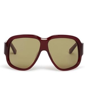 BRU Eyewear Burgundy Winnie Sunglasses - Brown