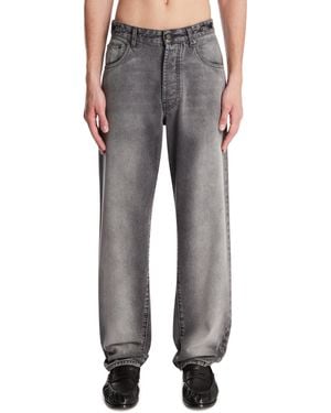 DARKPARK Jeans A 5 Tasche Neri - Grigio