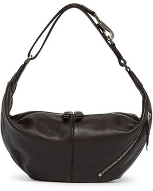 Lemaire Leather Quiver Clip Bag - Black