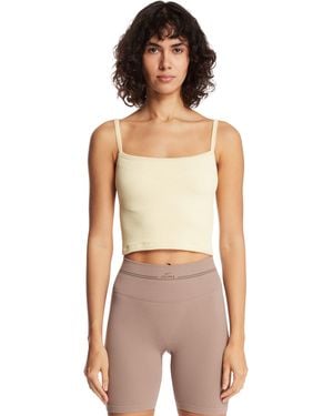 Nike Skims Light Ribbed Seamless Top - Yellow