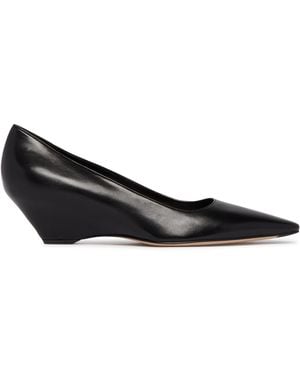 The Row Liisa Wedge Court Shoes - Black