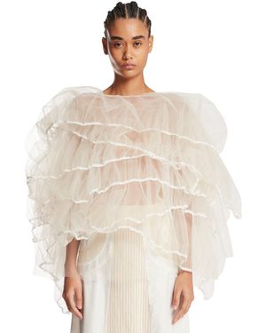 Caroline Hu Top - Bianco