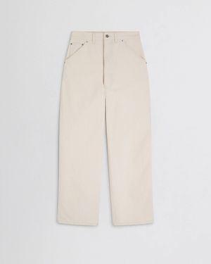 Phoebe Philo Utility Jeans - White
