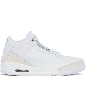 Nike Air Jordan 3 Retro Pure Money Trainers - White