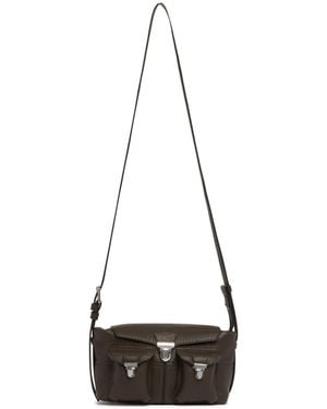 Lemaire Leather Soft Gear Bag - White