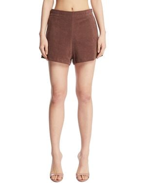 Perfect Moment Terry Shorts - Brown