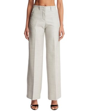 DECHAMPS Wool And Silk Trousers - Grey