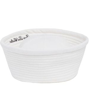 Jean Paul Gaultier Wide Sailor Bucket Hat - White