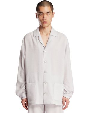 God's True Cashmere Affirmations Cashmere Night Shirt - White