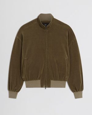 Phoebe Philo Velveteen Bomber - Green