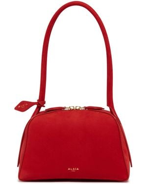 Alaïa Borsa Le Bouledogue Piccola Rossa - Rosso