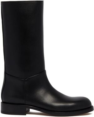 The Row Nibilis Riding Boots - Black