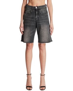 ARMARIUM Denim Bermuda Shorts - Grey