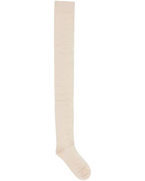 JULIE KEGELS Over-The-Knee Socks - White