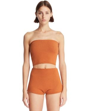 ELY ELY Cashmere Top - Orange