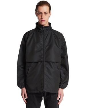 Saint Laurent Zip-Up Jacket - Black
