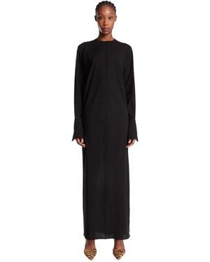 DARKPARK Long Cotton Dress - Black
