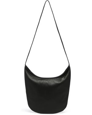 The Row N/S Izzy Leather Bag - Black