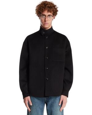 Giorgio Armani Cashmere Overshirt - Black
