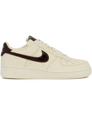 Nike Air Force 1 07 Trainers - Natural