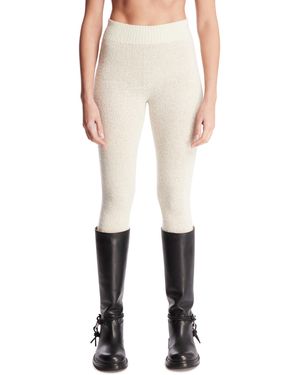 The Row Mumuka Cashmere Leggings - Natural