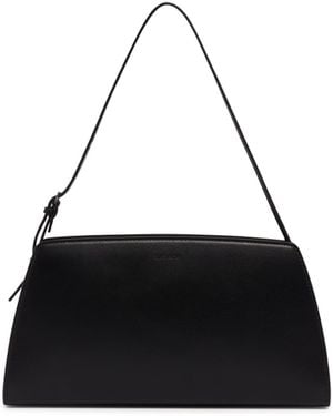 The Row Dalia Baguette Bag - Black