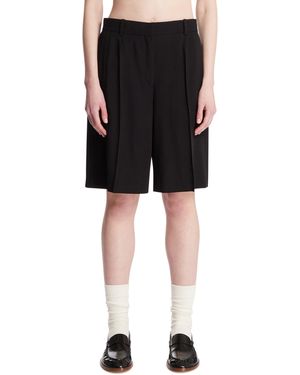 TOTEME Tailored Bermuda Shorts - Black