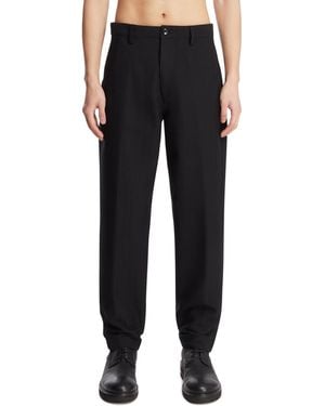 Dries Van Noten Straight Trousers - Black