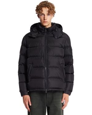 Moncler Matte Maya Short Down Jacket - Black
