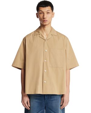 Jil Sander Cotton Shirt - Natural