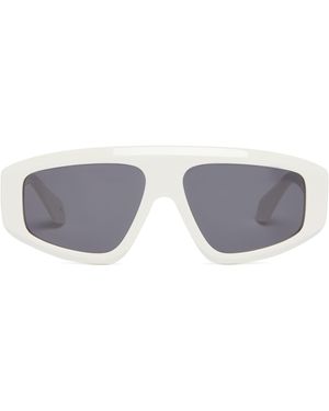 Alaïa Aviator Shield Sunglasses - Grey