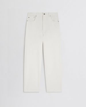 Phoebe Philo Drop Jeans - White