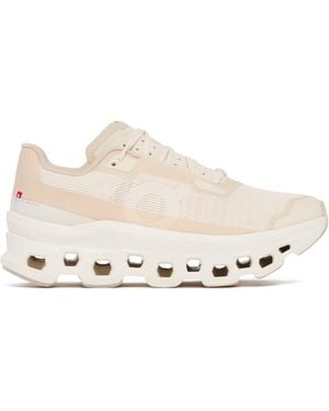 On Shoes Cloudmster Void Trainers - Natural