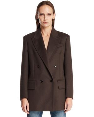 Max Mara Blazer Doppiopetto - Marrone