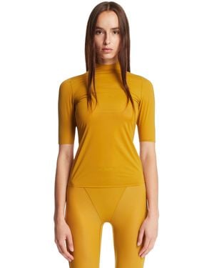 Nike Skims Ochre Weightless Top - Yellow
