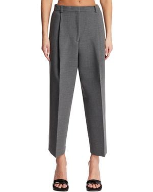 TOTEME Wool Trousers - Grey