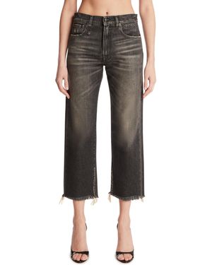R13 Boyfriend Jeans - Black