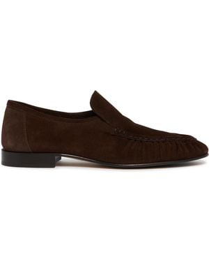 The Row Two Soft Loafers - Brown