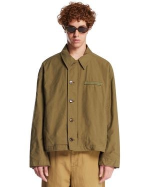 Studio Nicholson Giacca Linton Verde