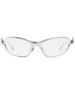 Gentle Monster Kro 02 Sunglasses - Metallic