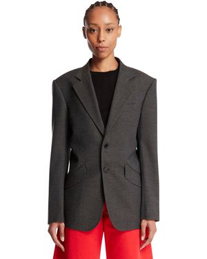 DECHAMPS Wool Jacket - Black