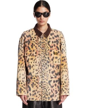 R13 Animalier Pocket Jacket - Metallic