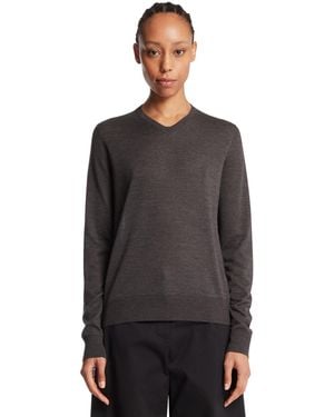 The Row Ondre Cashmere Jumper - Black