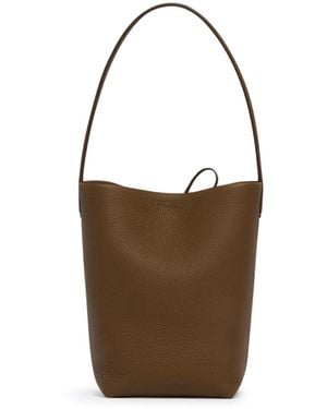 The Row Borsa N/S Park Tote Piccola Marrone