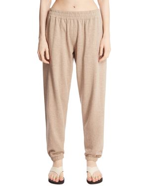 The Row Cotton And Linen Trousers - Natural